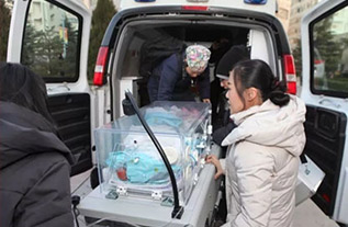 绥芬河市妇婴监护型护送